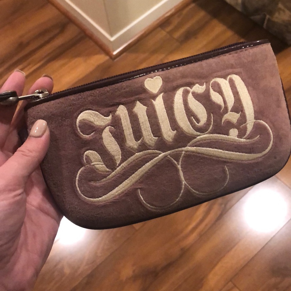 Juicy couture purple wallet velvet